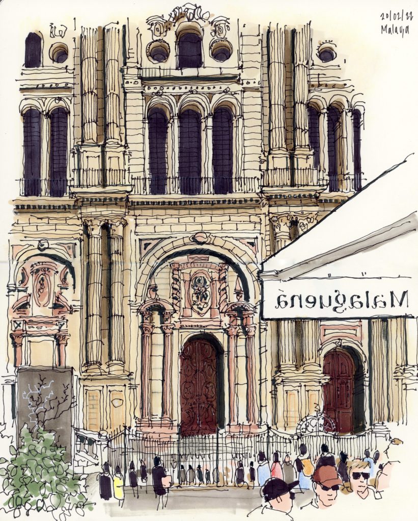 Painting In Spain Malaga