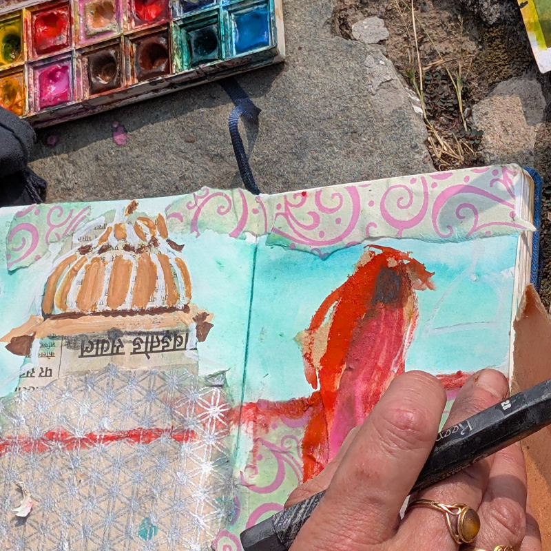Paint and sketch through Rajasthan