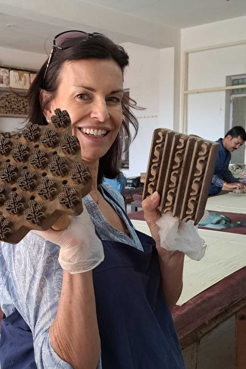 Block printing course Rajasthan