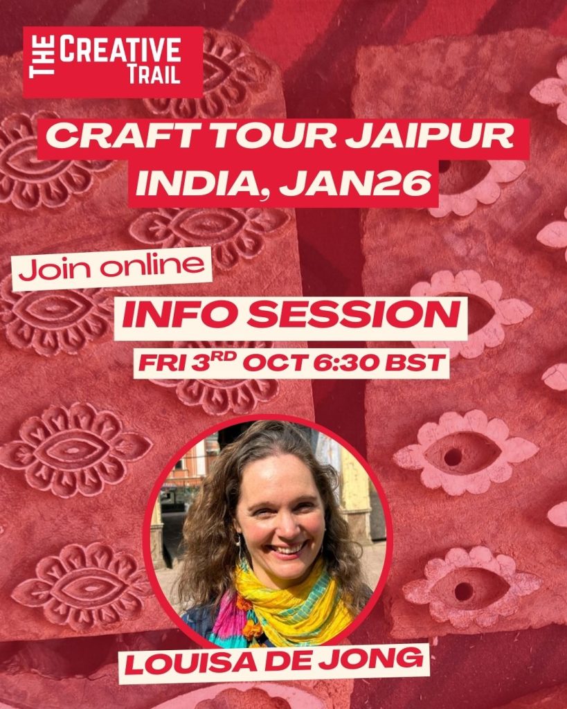 CRAFT TOUR JAIPUR INDIA, jan26 Info session 3rd Oct